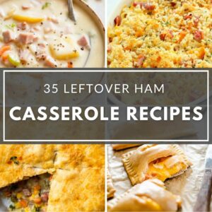 Here are 35 leftover ham casserole recipes and more that everyone will enjoy!