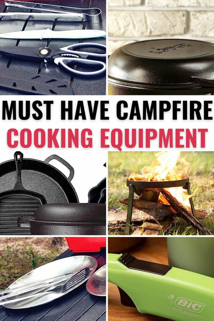 All the must have camping equipment that you may need.