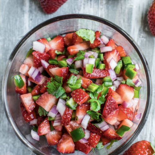 Delicious Strawberry Salsa