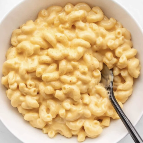 Delicious extra cheesy macaroni and cheese