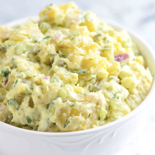 Delicious and Simple Creamy Potato Salad