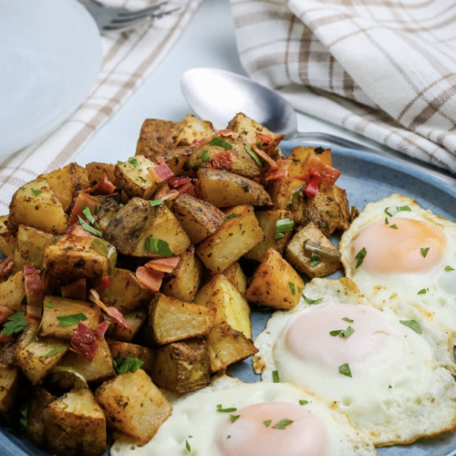 Delicious and easy breakfast potatoes