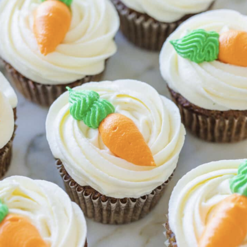 Delicious Carrot Cake Cupcakes with Best Frosting