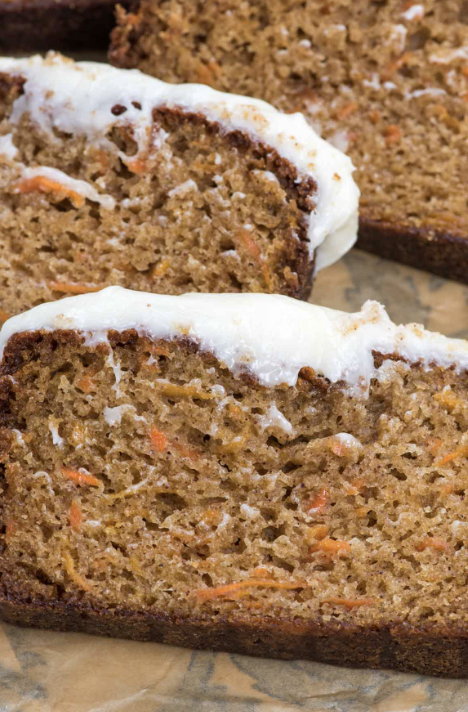 The Best Carrot Cake Loaf