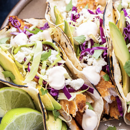 Delicious and simple grilled fish tacos