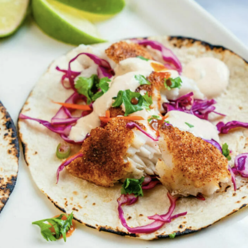 Delicious and easy tilapia fish tacos