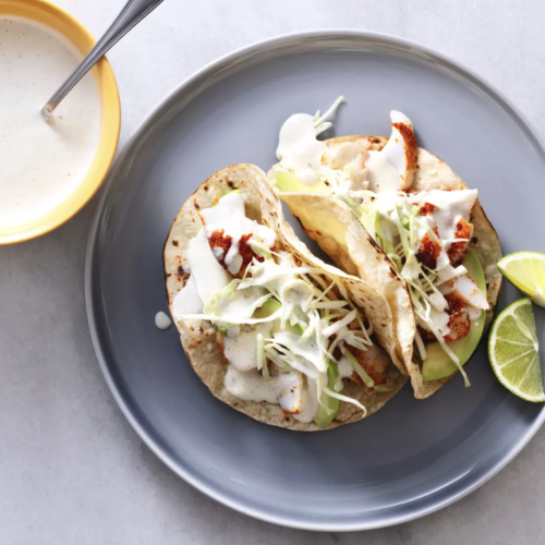 Delicious and easy white sauce for tacos