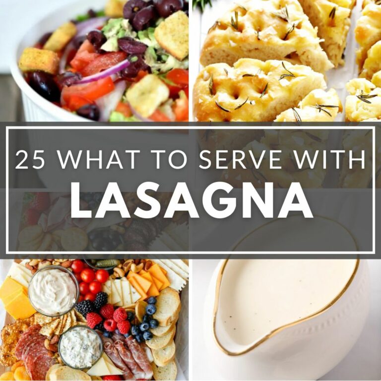 What to Serve with Lasagna