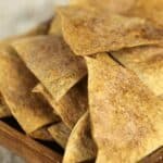 A bowl of the finished snack.