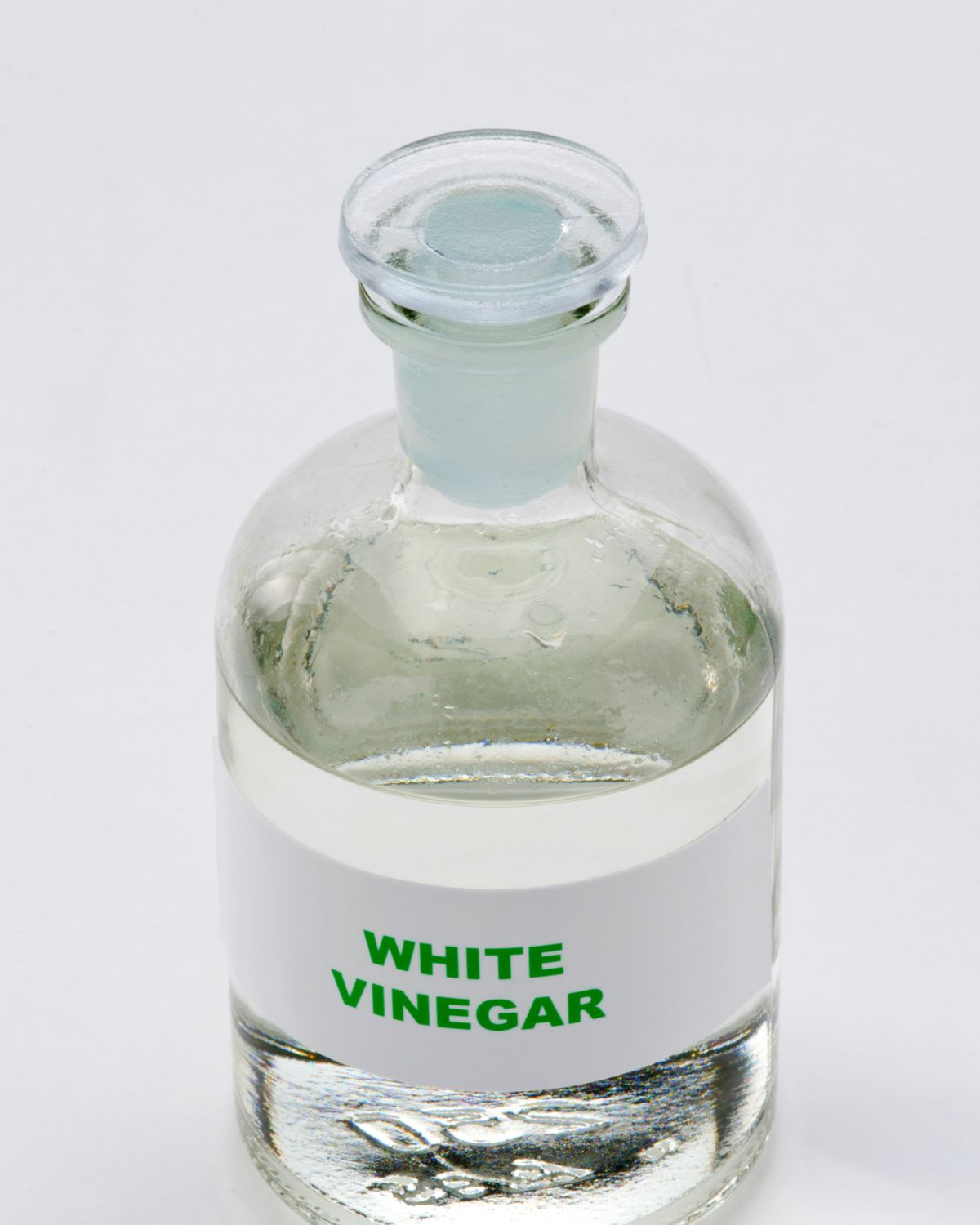Vinegar for cleaning the coffee maker.
