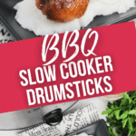 Two views of the finished dinner out of the cooker.