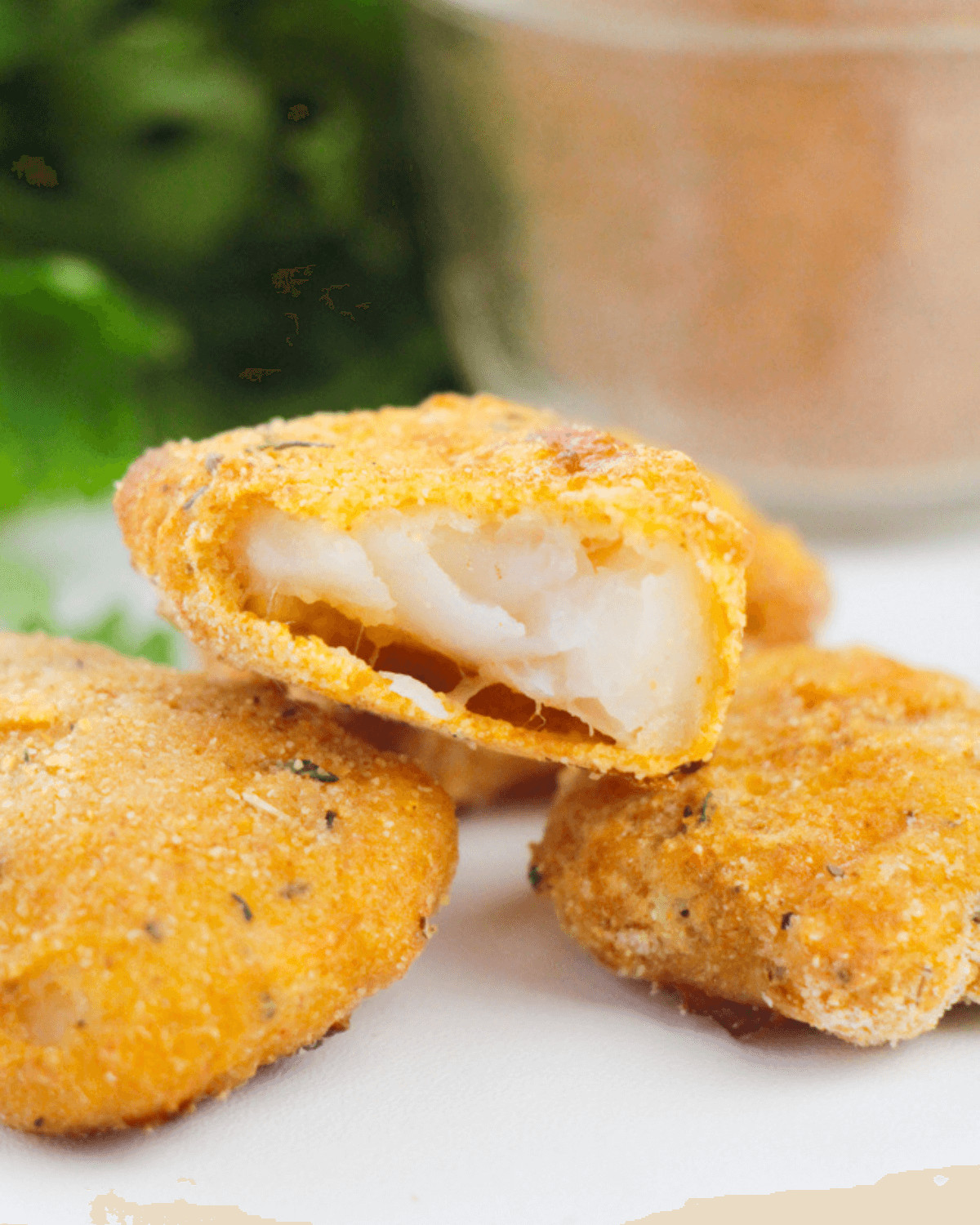 Catfish nuggets from the air fryer.