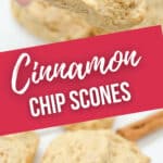 A close up on the tender scones.