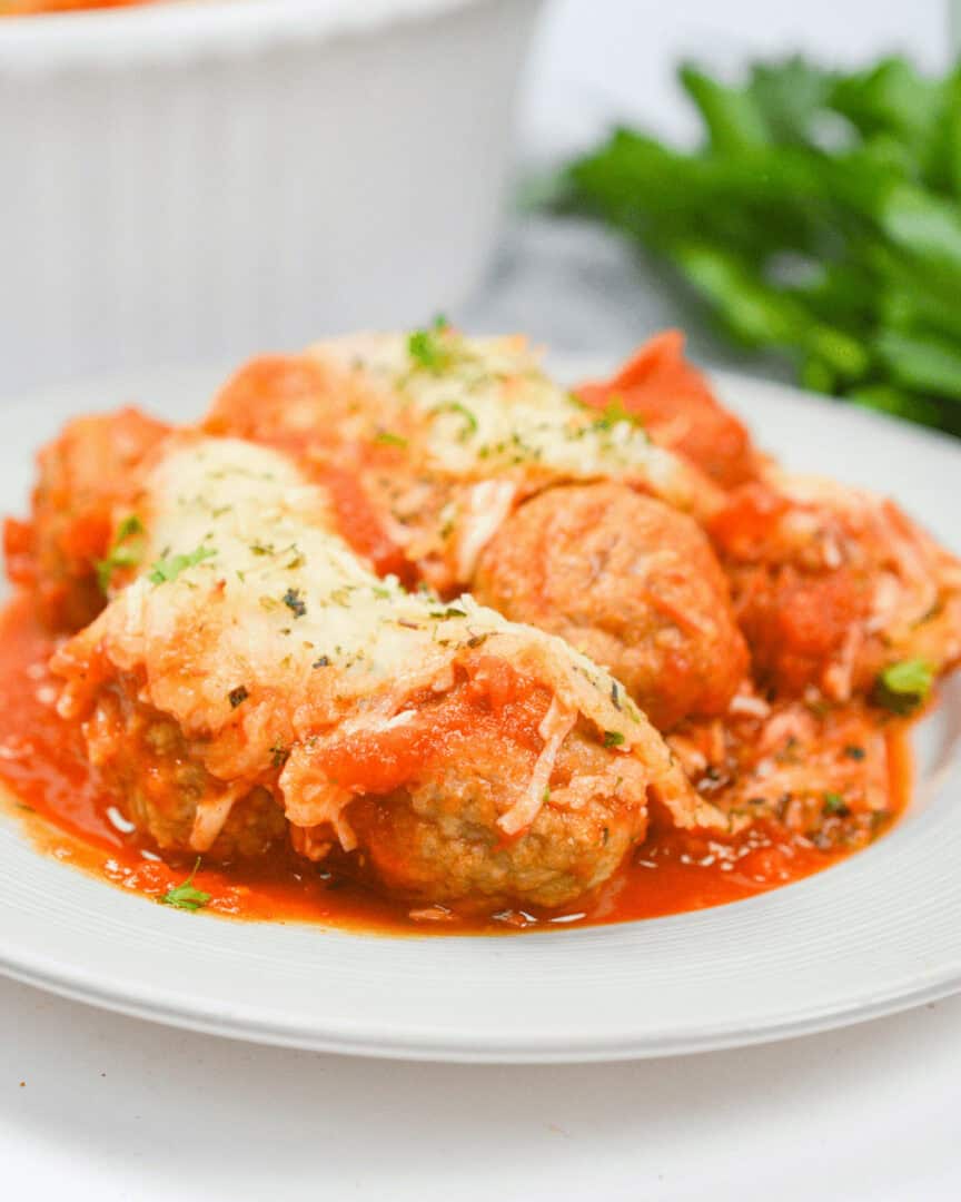 Dump and bake Meatball Casserole.