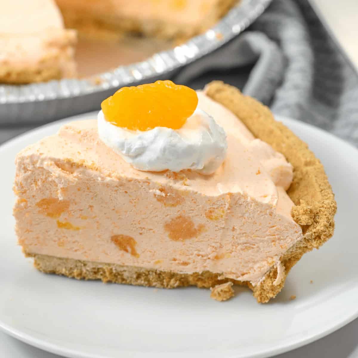No Bake Orange Pie