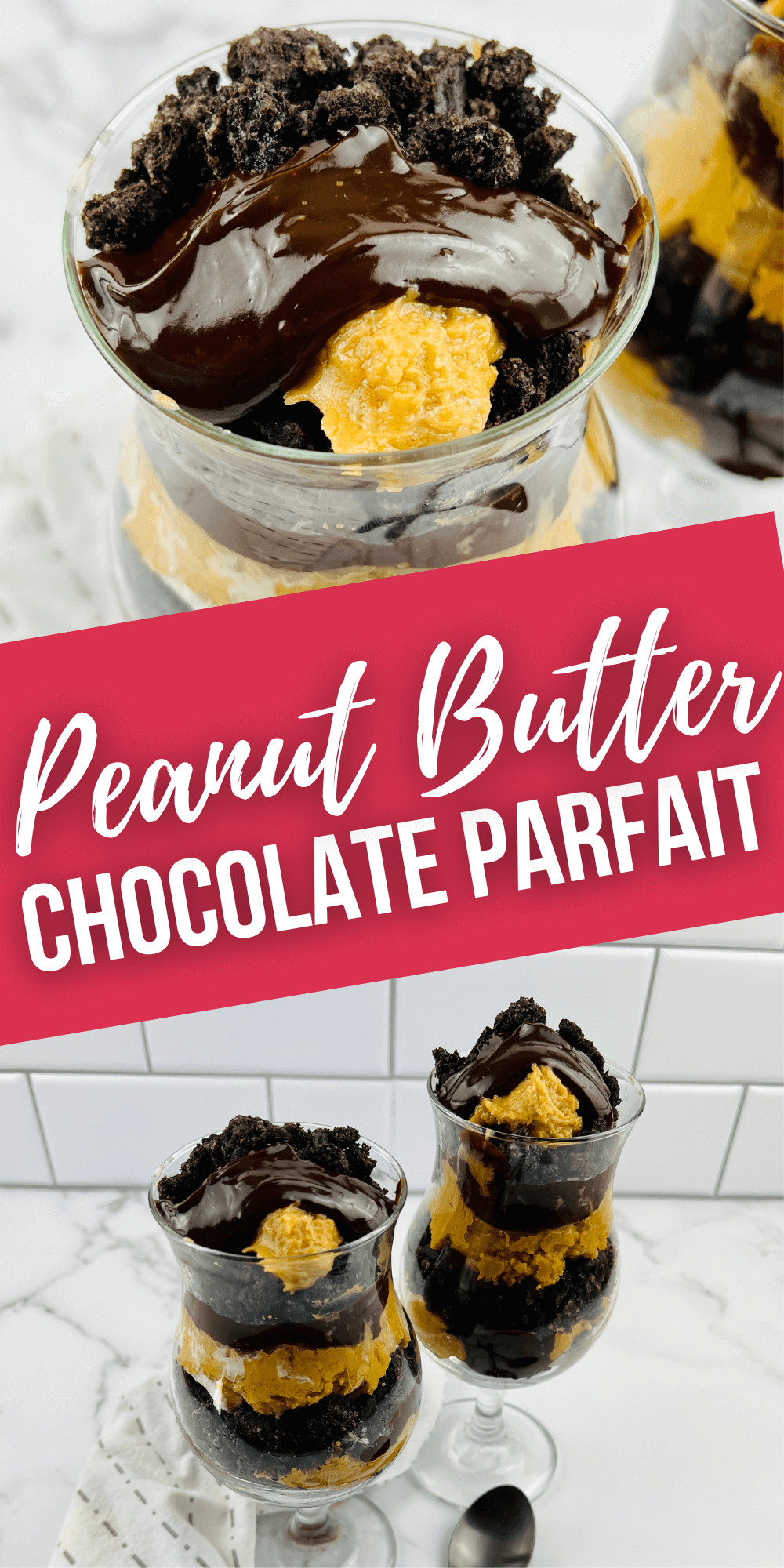 Peanut Butter Chocolate Parfait - It Is a Keeper