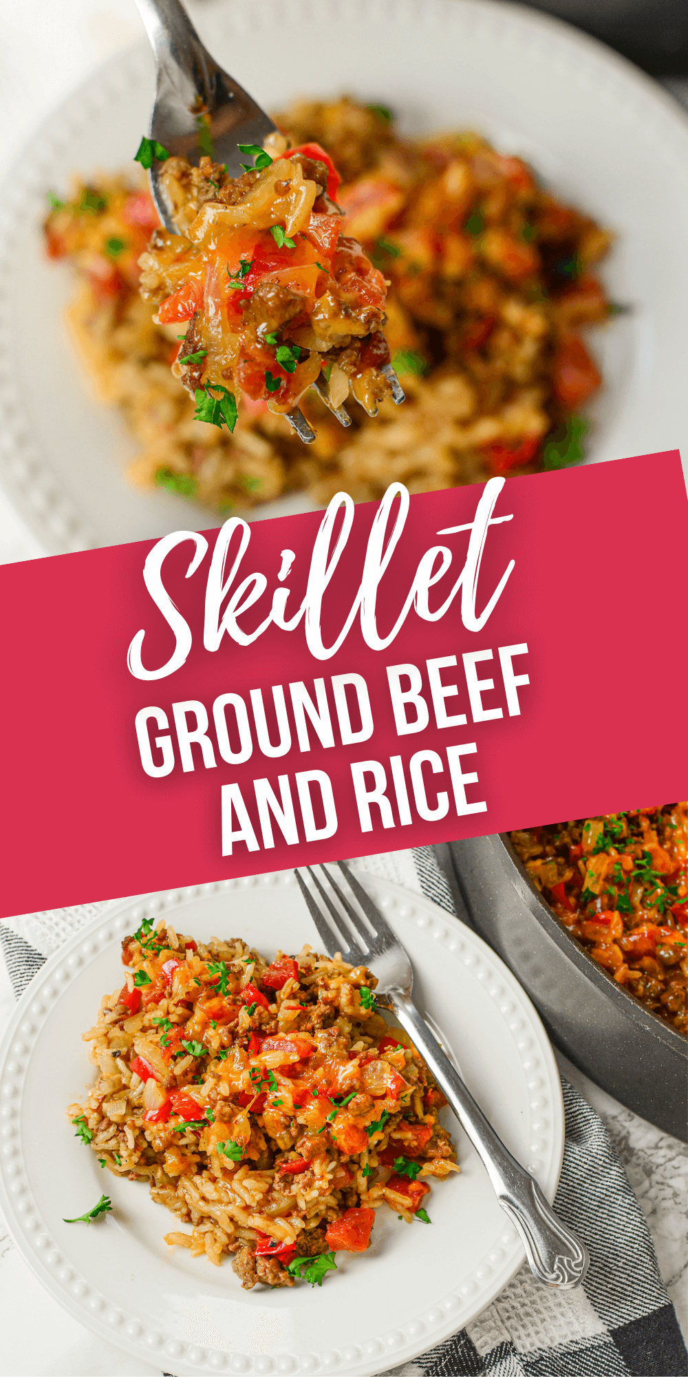 Skillet Ground Beef and Rice - It Is a Keeper
