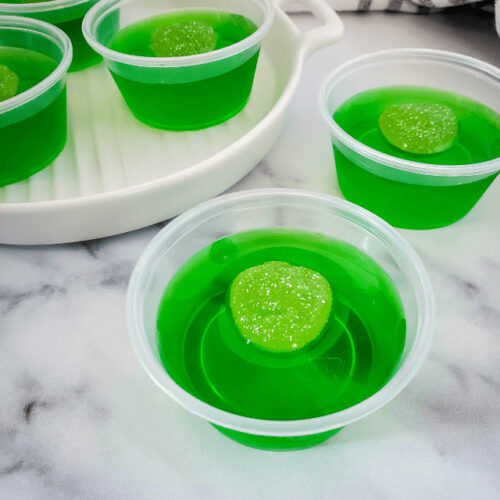 Sour Apple Green Jello Shots - WEBSTORY COVER