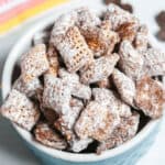 A picture of the top of the snack.