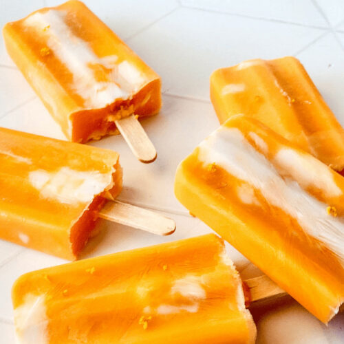 Creamsicle Orange Popsicles - WEBSTORY COVER