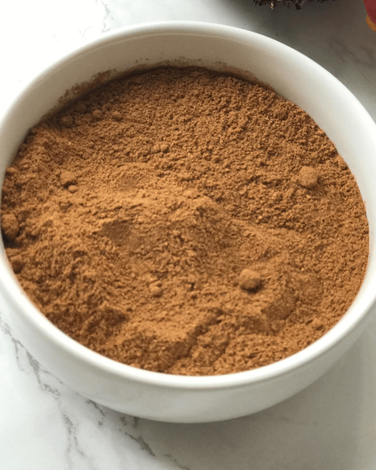 A top shot of the McCormick Pumpkin Pie Spice Substitute.