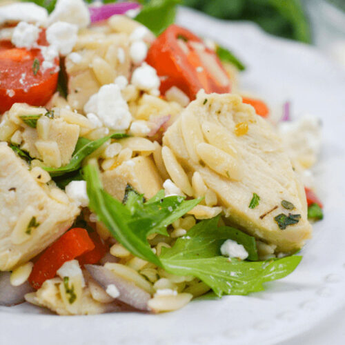 Orzo Chicken Salad - WEBSTORY COVER