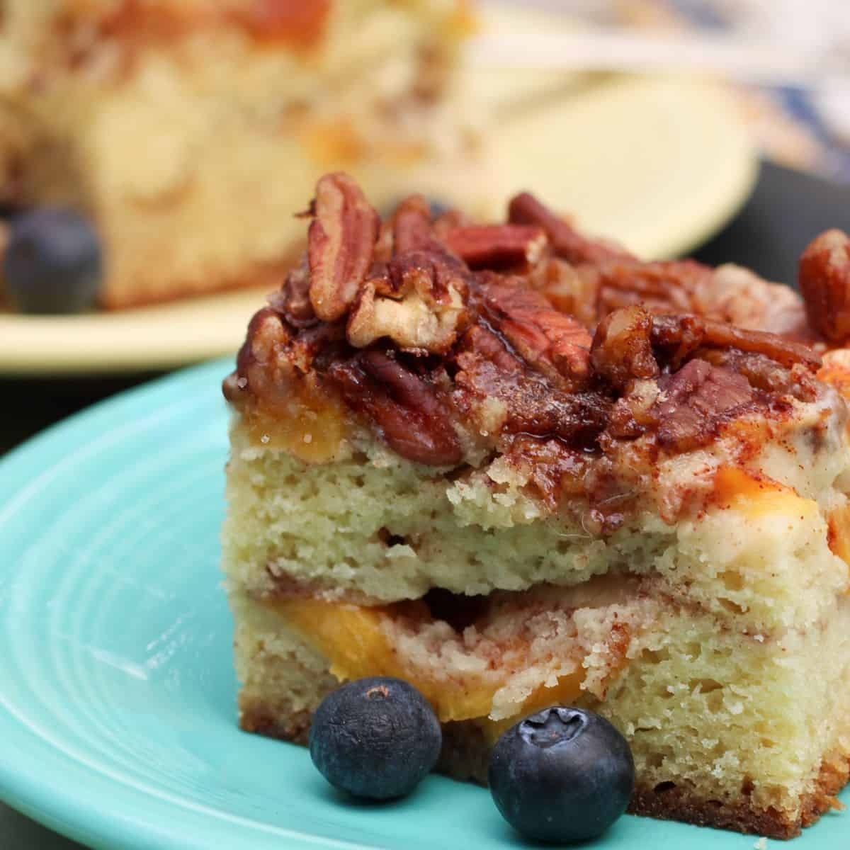 Peach Coffee Cake