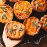 Sweet potatoes on the grill.