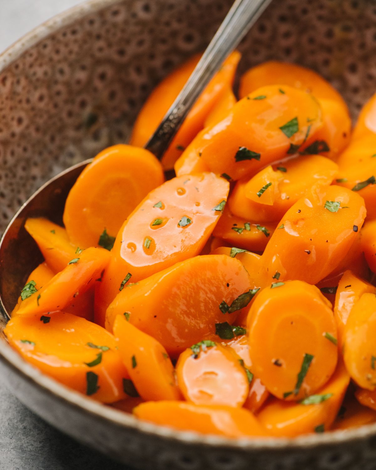 Carrots in a bowl.