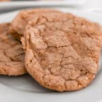 Vintage Chocolate Peanut Butter Cookies.