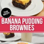 A serving of the banana dessert.