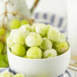 A white bowl of the treat.