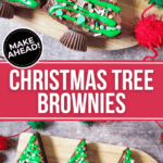 Two views of the holiday treat.