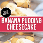 The delicious creamy pie.