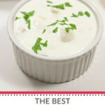 The Best Blue Cheese Dressing.
