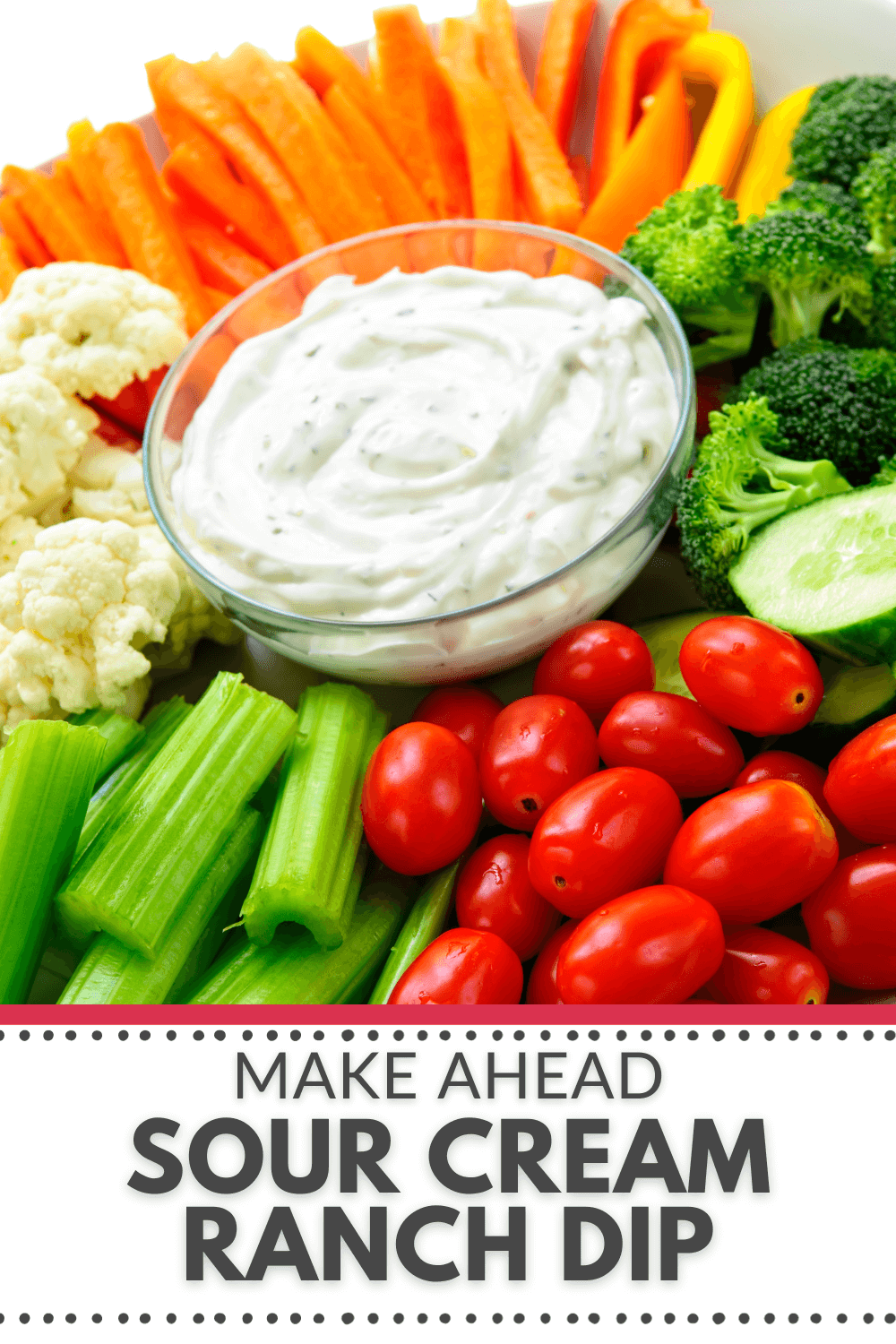 Sour Ranch Sour Cream Ranch Dip - It Is a Keeper