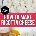 Learn how to make ricotta cheese with this easy-to-follow recipe. Whether you're a seasoned home cook or a beginner in the kitchen, these simple steps will guide you through the process of making homemade