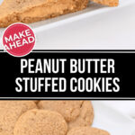 Irresistibly delicious peanut butter stuffed cookies.