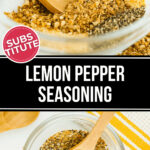 Lemon pepper seasoning is a versatile blend of zesty lemon and pungent pepper, perfect for adding flavor to various dishes.