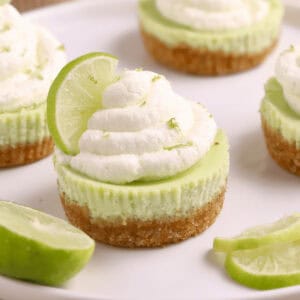A mini key lime dish.