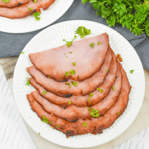 Glazed Air Fryer Ham - WEBSTORY COVER