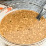 A close-up of a bowl .