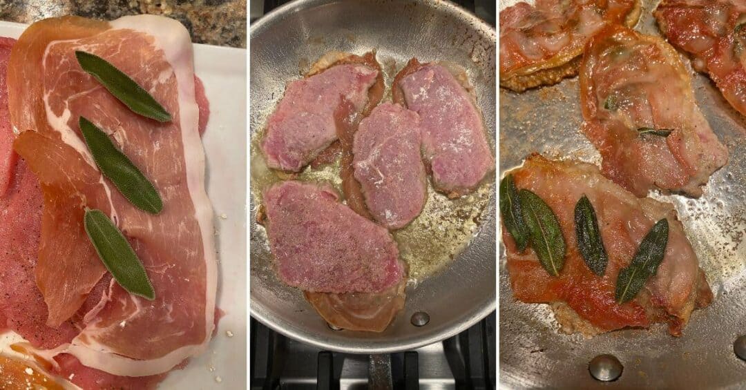 Veal Process Veal Saltimbocca - It Is a Keeper