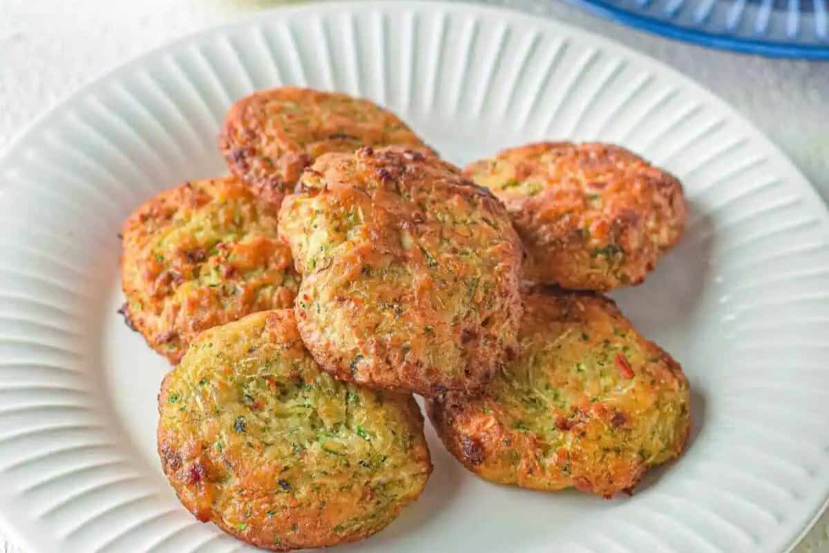 Air Fryer Zucchini Fritters.