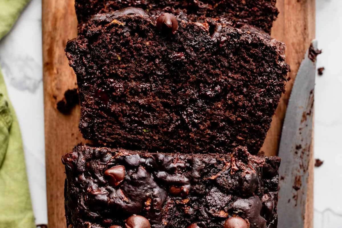 Double Chocolate Zucchini Bread