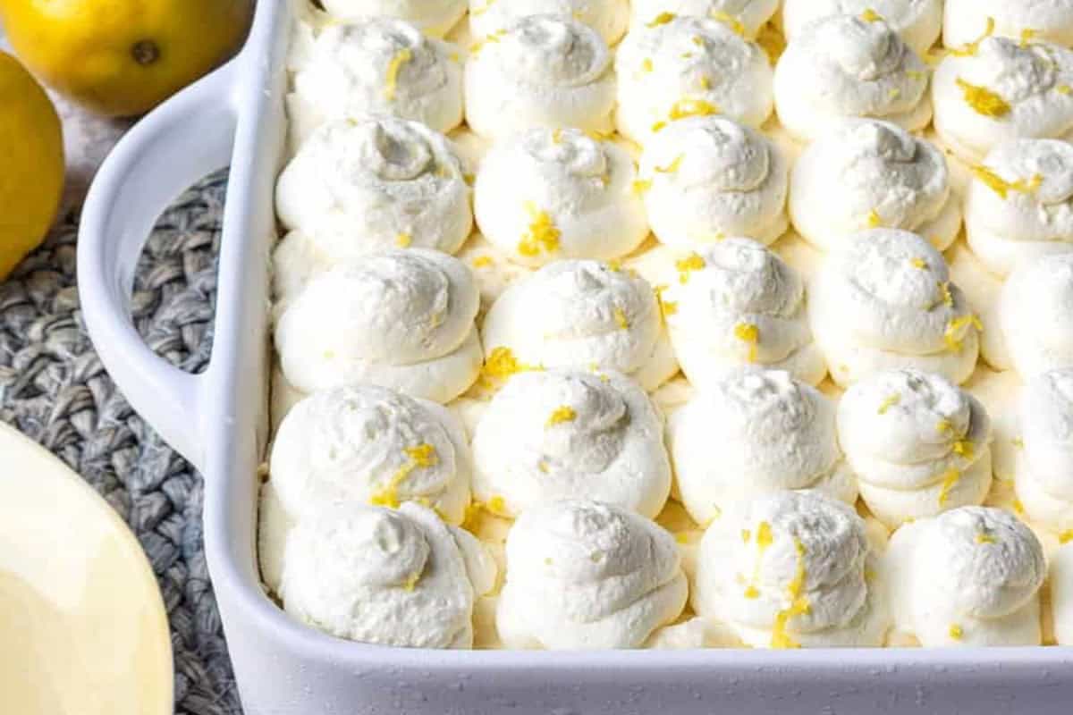 Lemon Tiramisu.