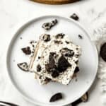 A top shot of the finished dessert.