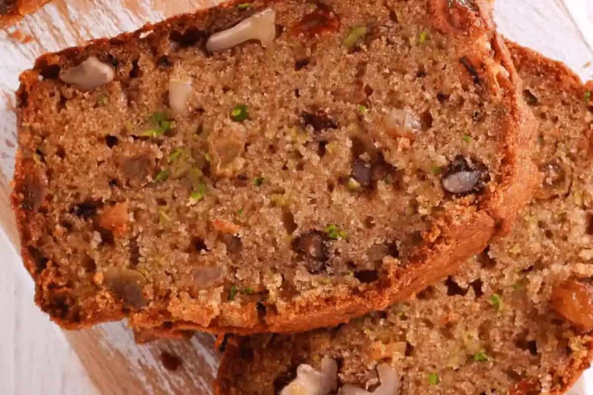 Zucchini Banana Bread