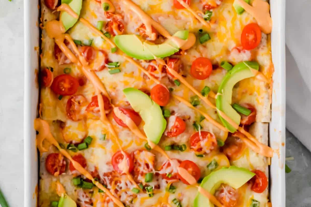 Ground Turkey Enchiladas