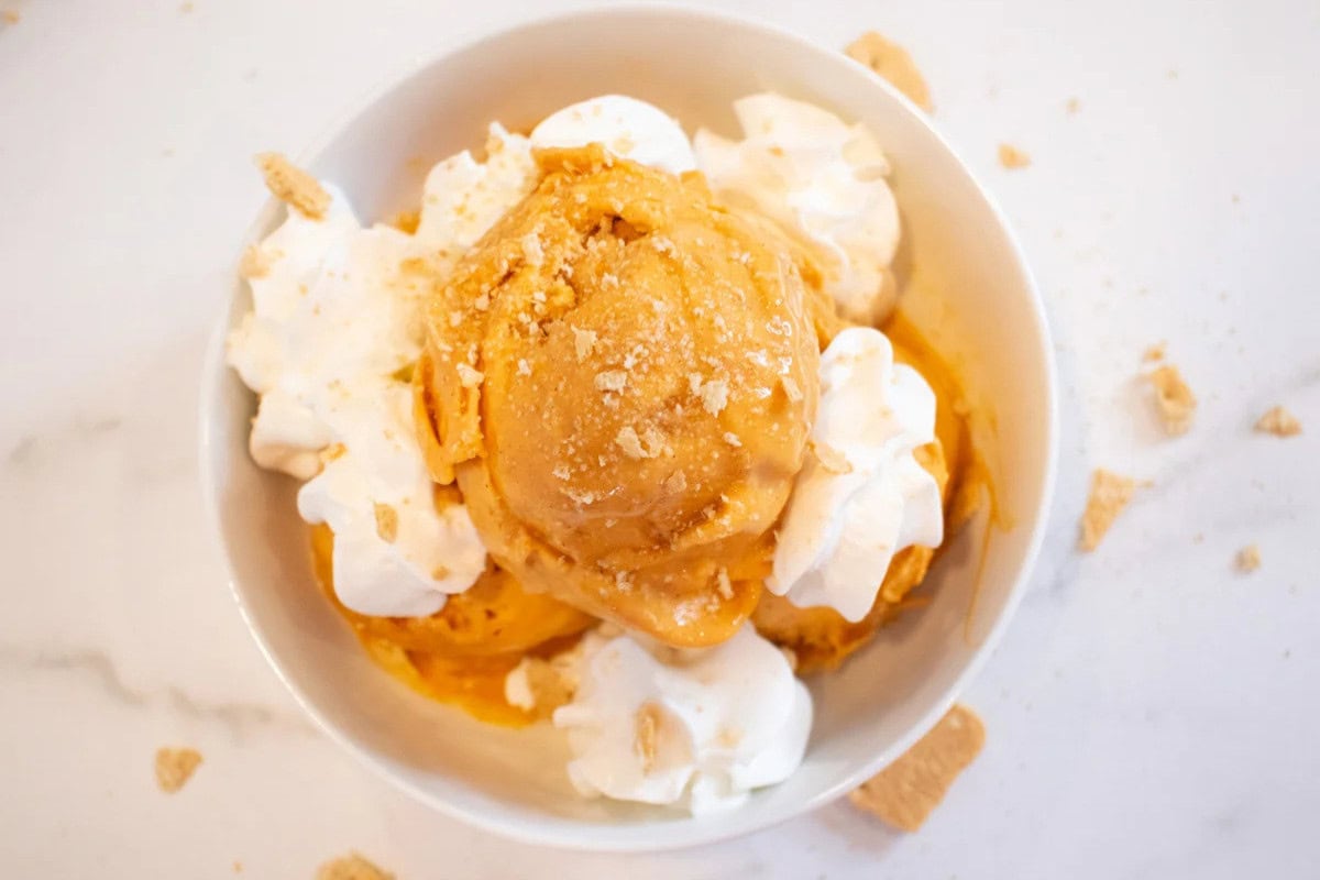 Pumpkin Pie Protein Ice Cream